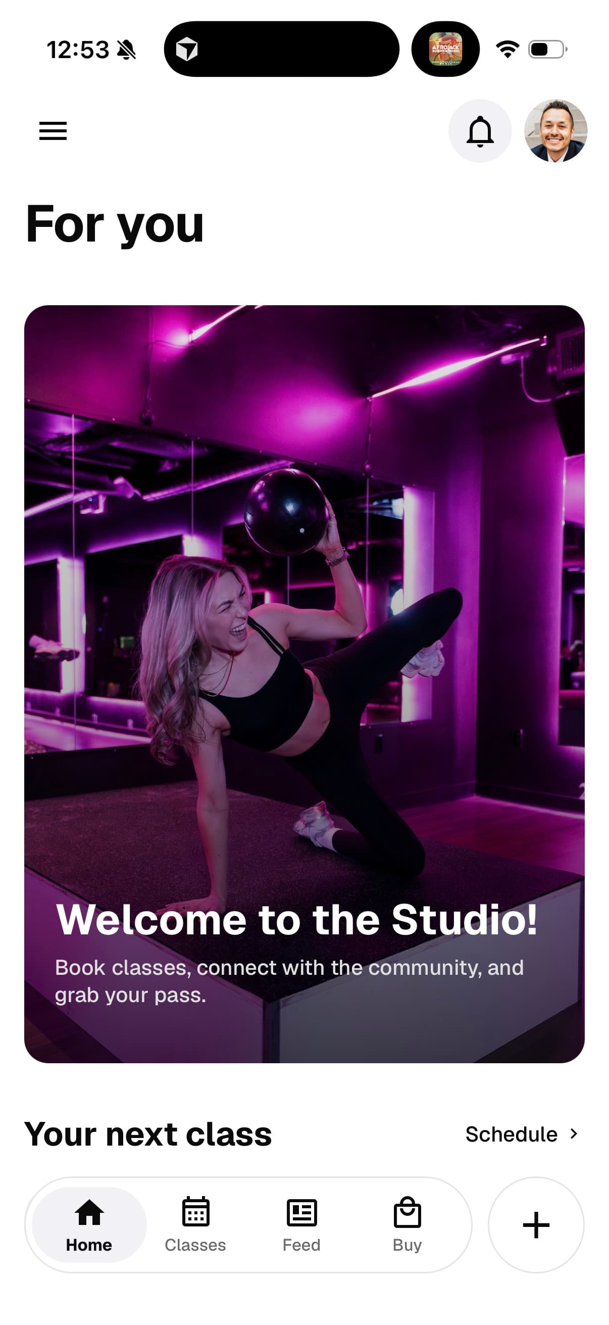AI support in the branded studio app
